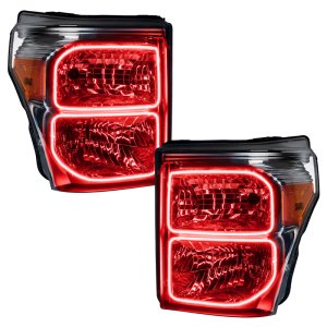 Ford F350 Headlight Assembly - ORACLE Lighting - ColorSHIFT w/ 2.0 Controller - `11-`16